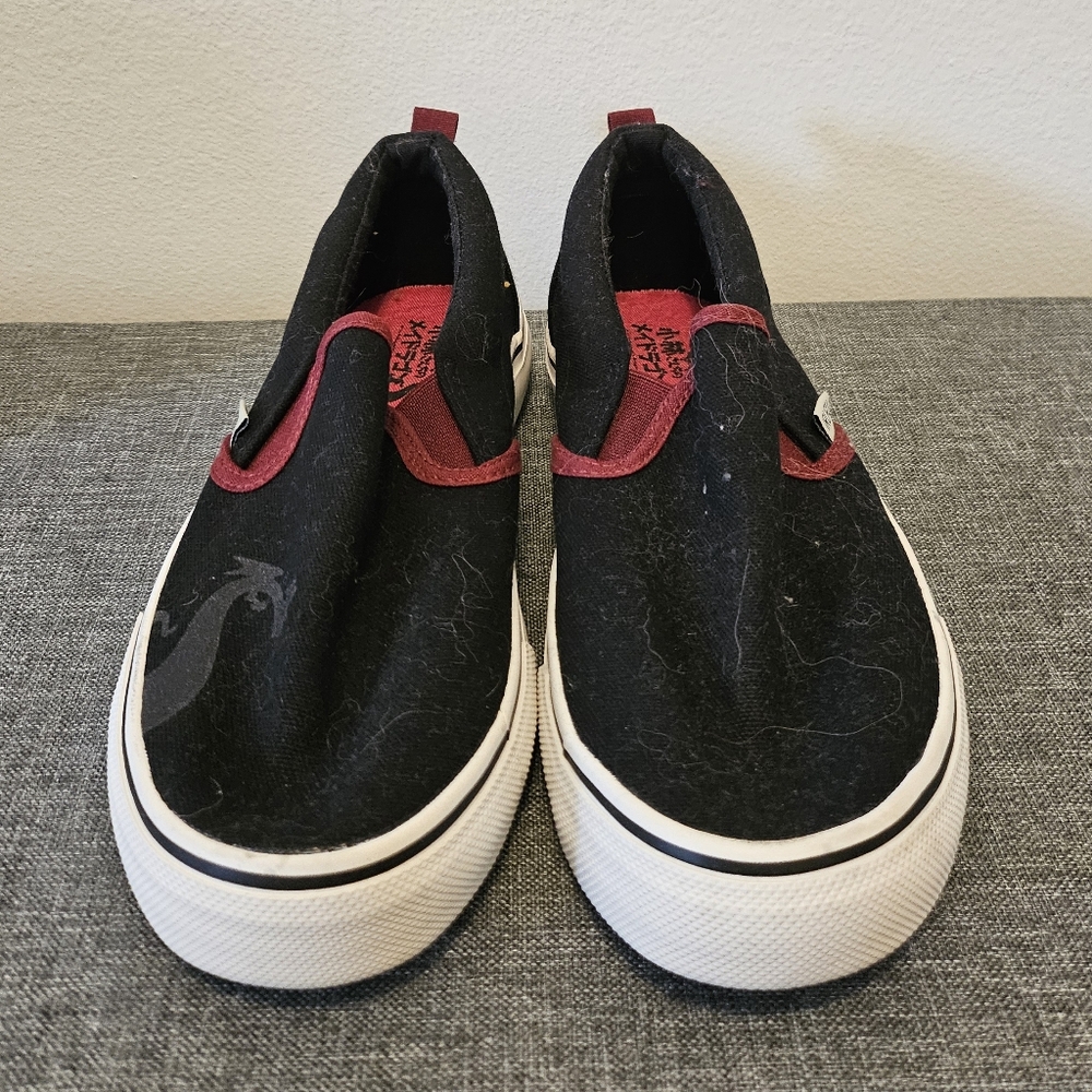 Japanese Dragon Maid Slip-On Shoes